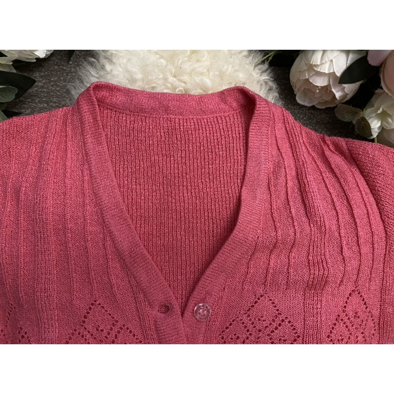 Bluza tricot roz