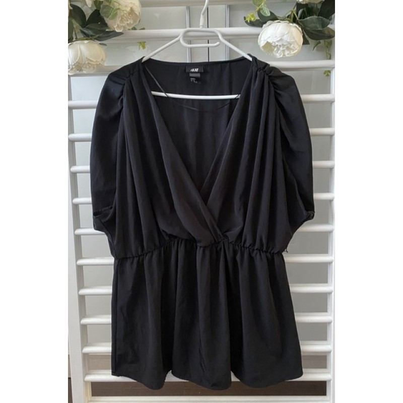 BLUZA NEAGRA SATINATA