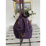 PRADA VINTAGE PURPLE FLOCCO BOW 