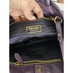 PRADA VINTAGE PURPLE FLOCCO BOW 