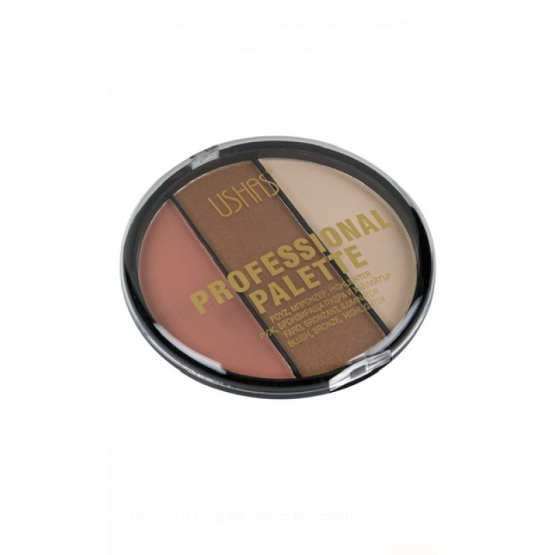 TRIO FARD DE OBRAZ, BRONZER SI ILUMINATOR