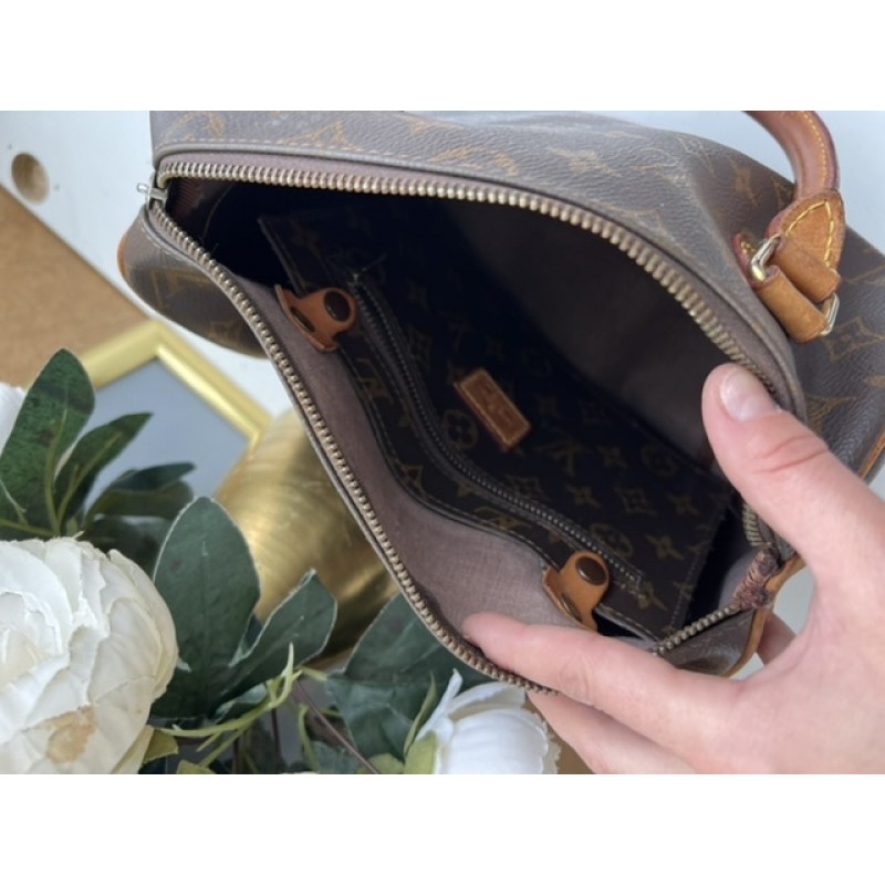 LOUIS VUITTON model SPEEDY medium piele naturala