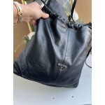 GEANTA SATCHEL PIELE NATURALA PRADA