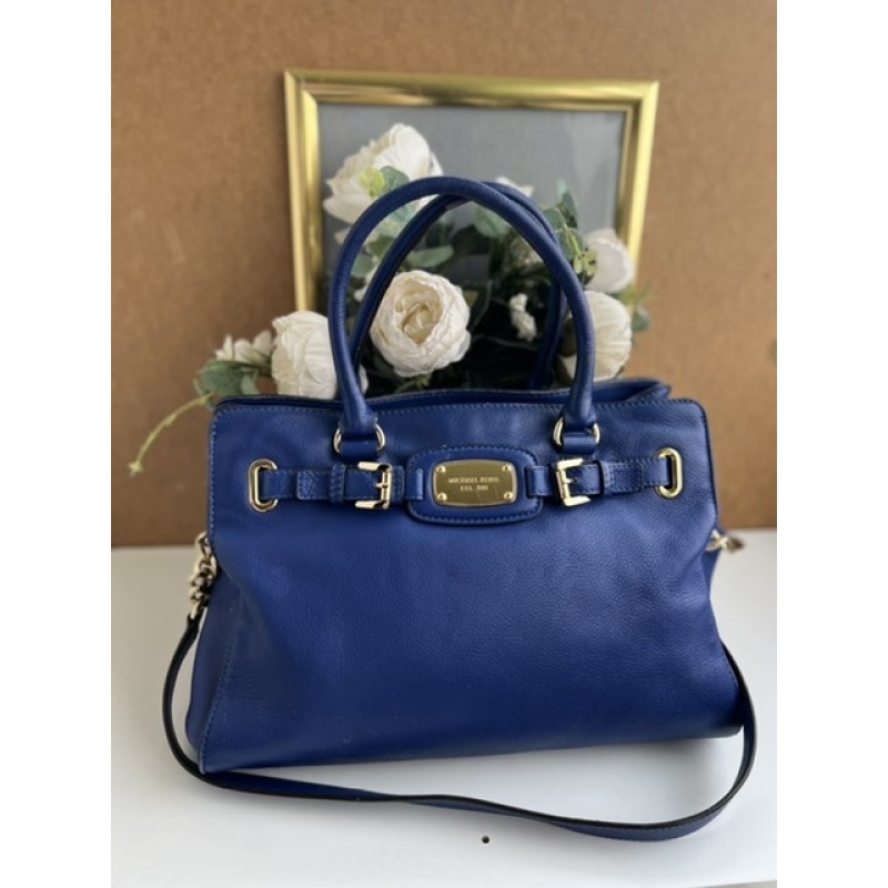 MICHAEL KORS piele naturala  blue