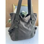 tote textil culoare army