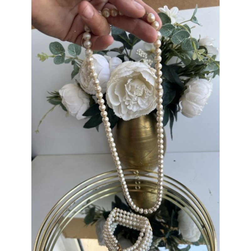 SET PERLE COLIER SI BRATARA SET PERLE COLIER SI BRATARA