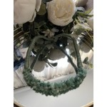 COLIER VINTAGE CU FULGI DE JAD COLIER VINTAGE CU FULGI DE JAD