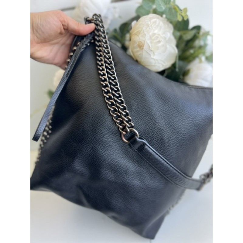 ZARA GEANTA PIELE