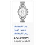 CEAS DAMA MICHAEL KORS CADRAN MARE