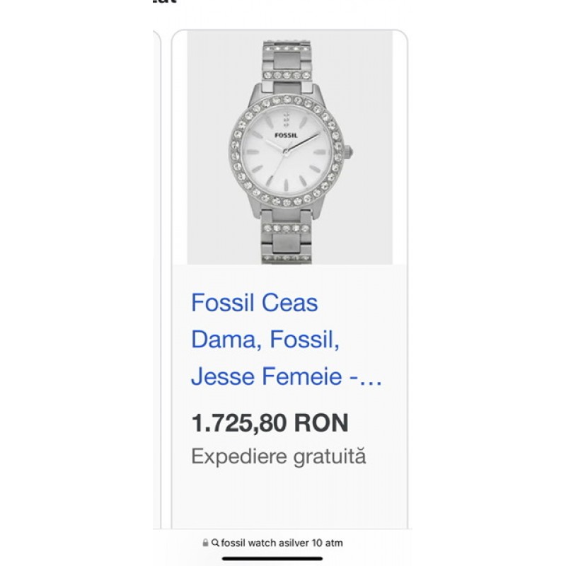CEAS DE DAMA FOSSIL CEAS DE DAMA FOSSIL