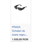 PRADA ochelari soare cu toc PRADA ochelari soare cu toc