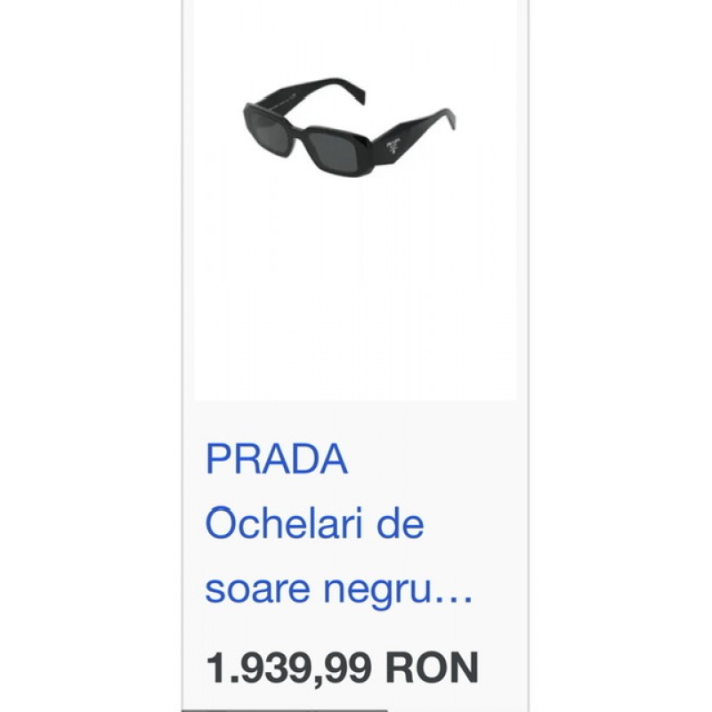 PRADA ochelari soare cu toc PRADA ochelari soare cu toc
