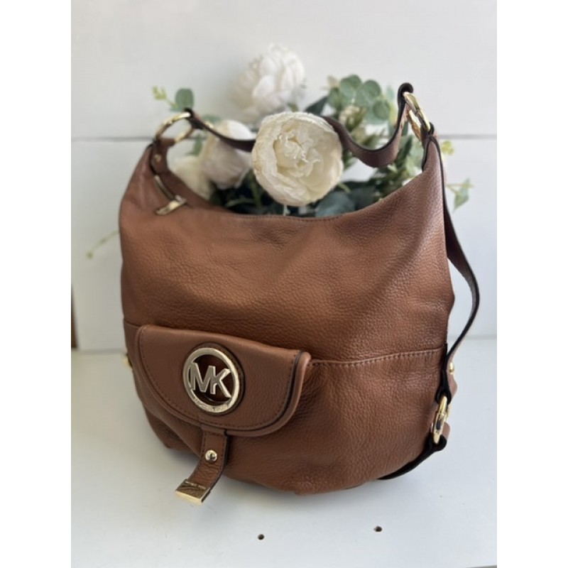 MICHAEL KORS GEANTA MARE PIELE NATURALA