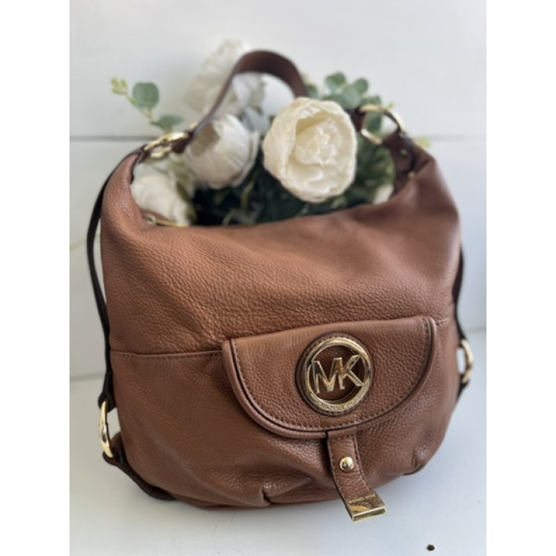 MICHAEL KORS GEANTA MARE PIELE NATURALA
