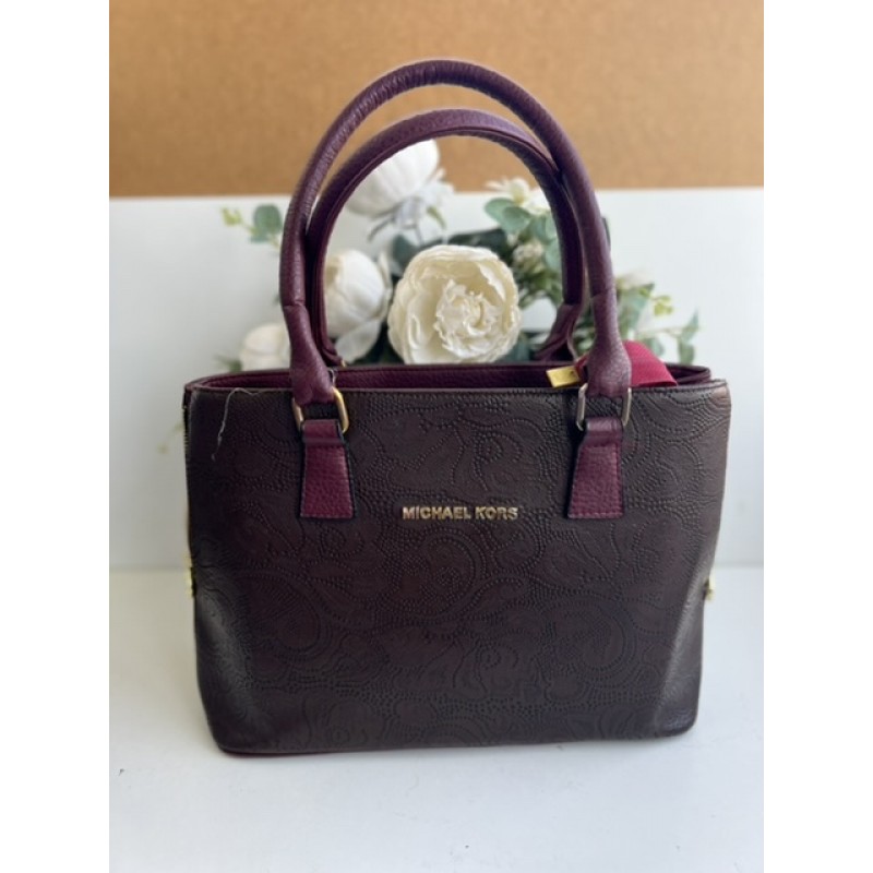 GEANTA BURGUNDY MICHAEL KORS GEANTA BURGUNDY MICHAEL KORS