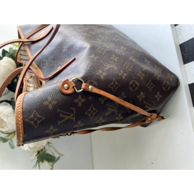 LOUIS VUITTON NEVERFULL - MIX VU PIELE NATURALA LOUIS VUITTON NEVERFULL - MIX VU PIELE NATURALA
