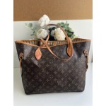 LOUIS VUITTON NEVERFULL - MIX VU PIELE NATURALA LOUIS VUITTON NEVERFULL - MIX VU PIELE NATURALA