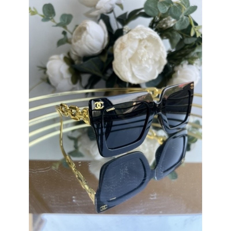 CHANEL ocheari soare - lentila neagra
