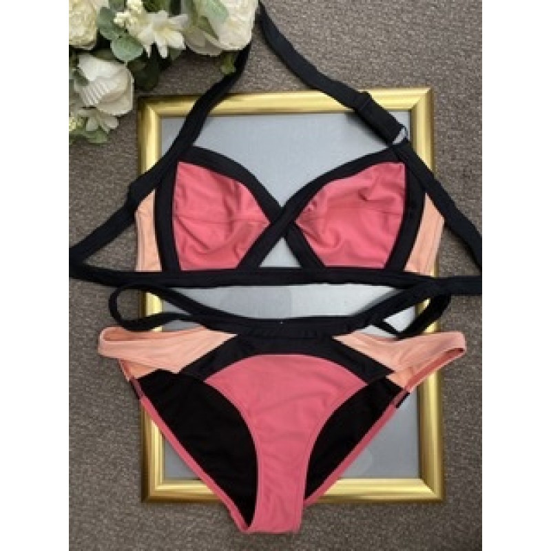 Costum de baie barete multiple