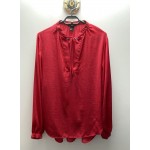 Bluza satinata fucsia H&M